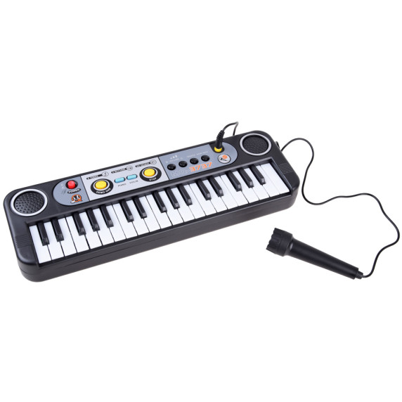 Sintetizator cu microfon pentru copii - Inlea4Fun ELECTRONIC KEYBOARD MQ-3737