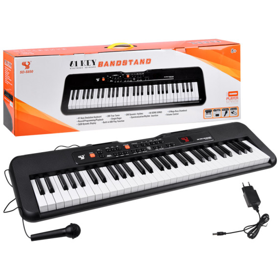 Pianul multifuncțional - Inlea4Fun SD-S850