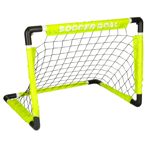 Poartă fotbal cu minge -  Inlea4Fun SOCCER GOAL SET