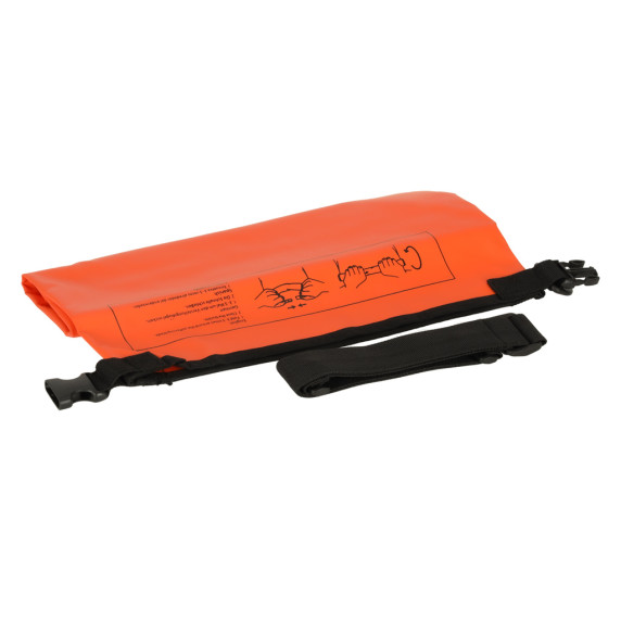 Geantă impermeabilă - 15 litri - Water proof bag - portocaliu