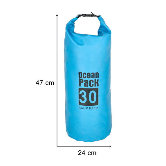 Geanta impermeabilă - 30 l Ocean Pack - albastru