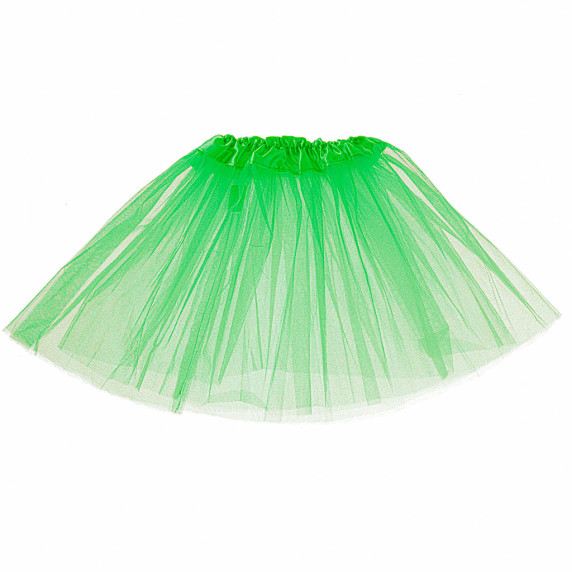 Costum fustă tutu din tul -  Verde 