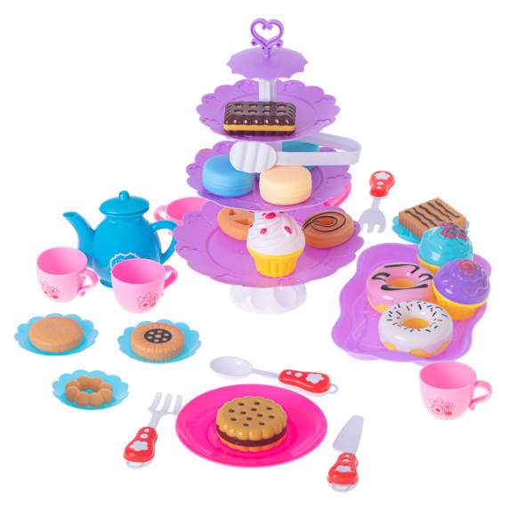 Set ceainic pentru copii 46 elemente - Inlea4Fun DELUXE TEA