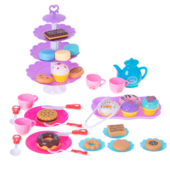 Set ceainic pentru copii 46 elemente - Inlea4Fun DELUXE TEA