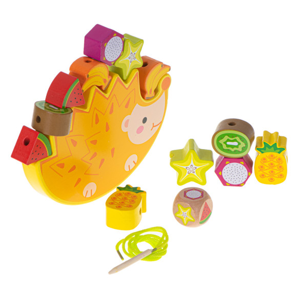 Jucărie echilibru - arici - Inlea4Fun HEDGEHOG BALANCE BLOCKS