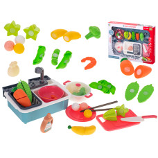Chiuvetă de bucătărie pentru copii cu robinet și accesorii - Inlea4Fun KITCHEN HELPER Preview