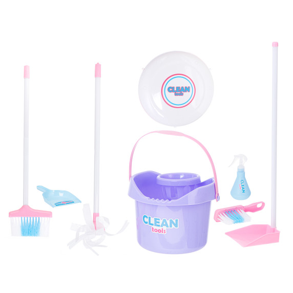 Set de curățenie pentru copii - Inlea4Fun LITTLE HOUSEHOLD ASSISTANT