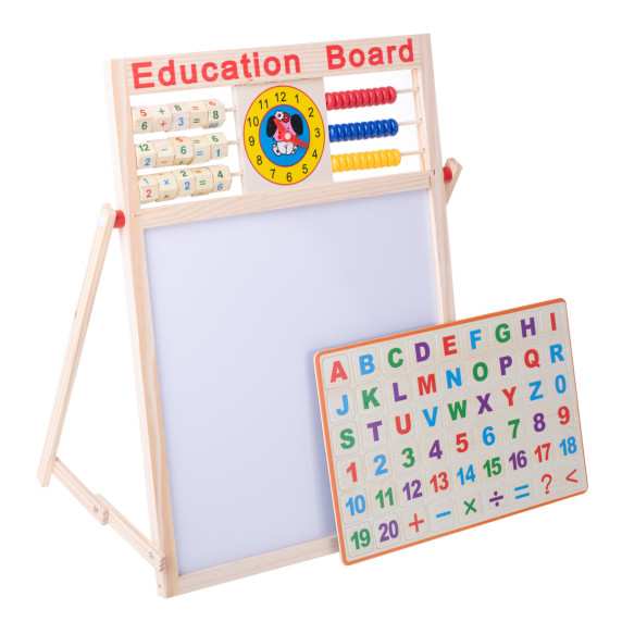 Tablă magnetică educațională cu abac - Inlea4Fun EDUCATION BOARD