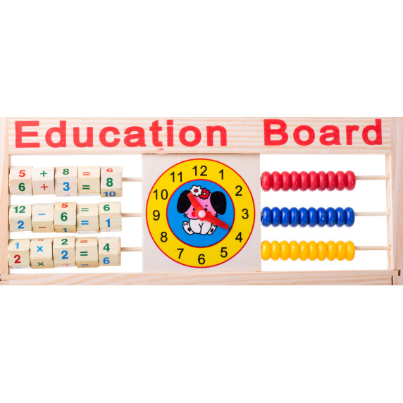 Tablă magnetică educațională cu abac - Inlea4Fun EDUCATION BOARD