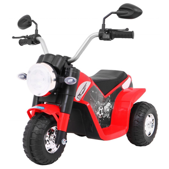 Motocicletă electrică pentru copii - Inlea4Fun MINI BIKE - roșu