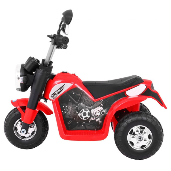 Motocicletă electrică pentru copii - Inlea4Fun MINI BIKE - roșu