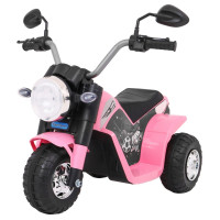 Motocicletă electrică pentru copii - Inlea4Fun MINI BIKE - roz 