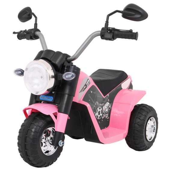 Motocicletă electrică pentru copii - Inlea4Fun MINI BIKE - roz