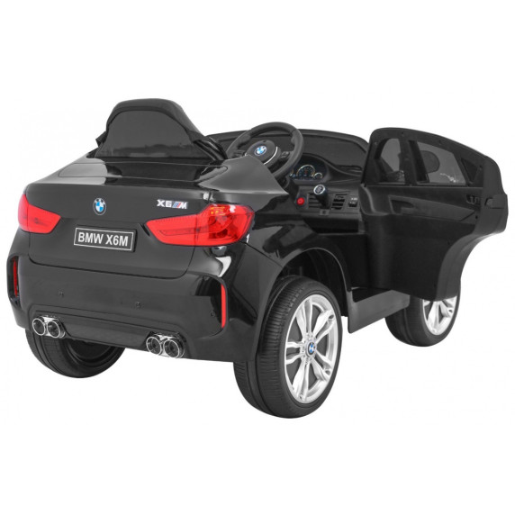 Mașină electrică BMW X6M - negru lăcuit