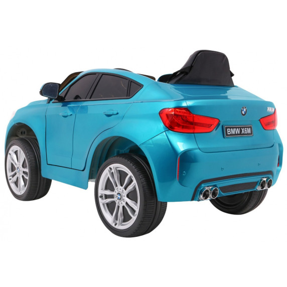 Mașină electrică BMW X6M - albastru lăcuit