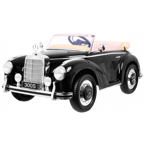 Mașină electrică Mercedes Benz 300S RETRO - negru