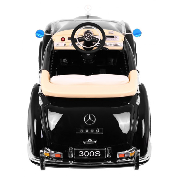 Mașină electrică Mercedes Benz 300S RETRO - negru