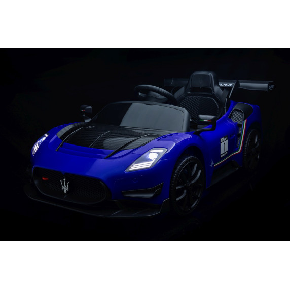 Mașina electrică pentru copii - Maserati MC20 GT2 - albastru