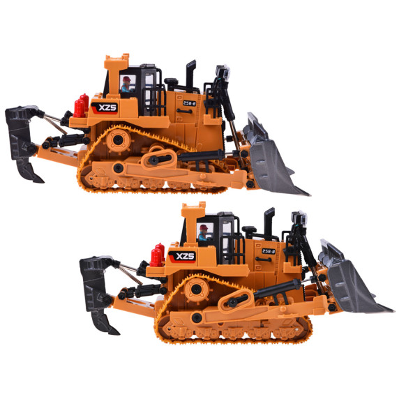 Buldozer cu telecomandă pentru copii -  Inlea4Fun TRACK-TYPE TRACTOR