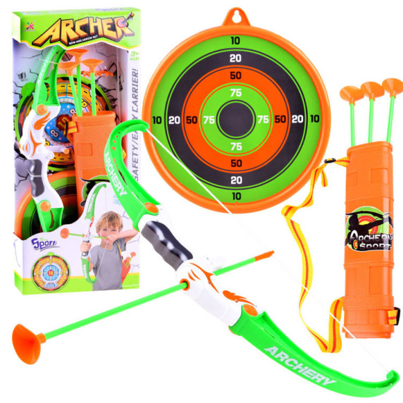 Set de arc cu ventuză -  Inlea4Fun ARCHER