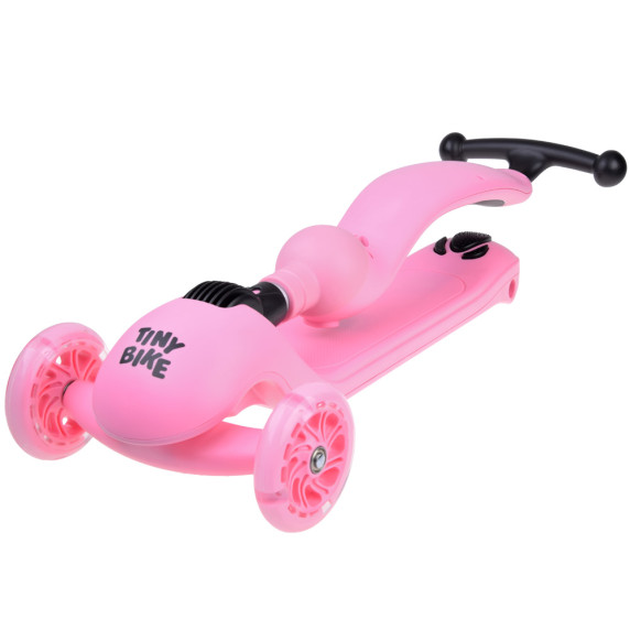  Trotineta  2 în 1 cu 3 roți - Inlea4Fun Tiny Bike - roz