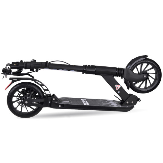 Trotineta  pliabilă - Inlea4Fun URBAN SCOOTER - negru