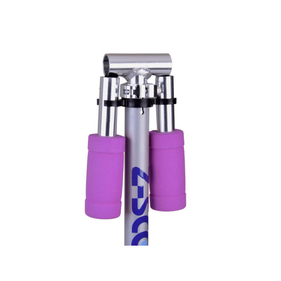 Trotinetă pliabilă cu roți luminoase - Inlea4Fun SP0786 - violet