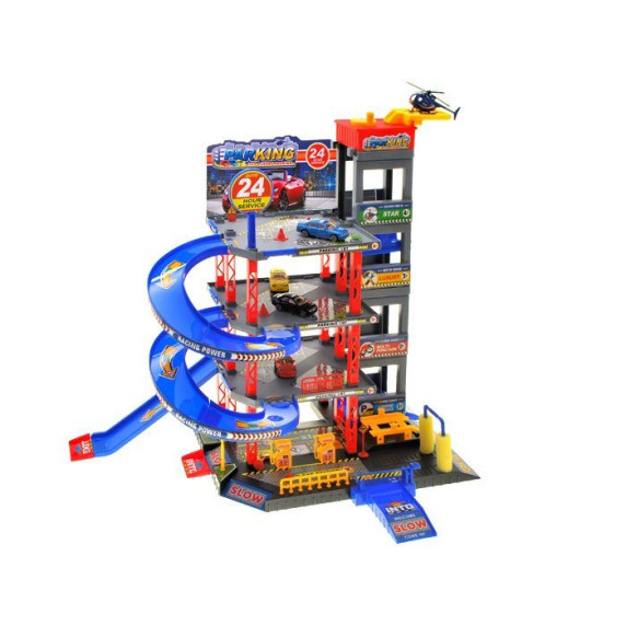 Garaj de parcare cu mai multe niveluri -  Inlea4Fun CITY PARKING PLAYSET ZA1859