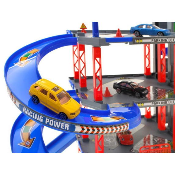 Garaj de parcare cu mai multe niveluri -  Inlea4Fun CITY PARKING PLAYSET ZA1859