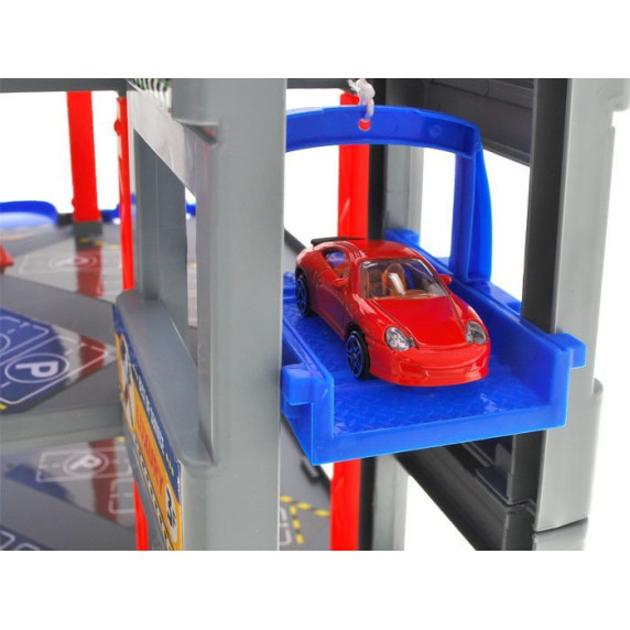 Garaj de parcare cu mai multe niveluri -  Inlea4Fun CITY PARKING PLAYSET ZA1859