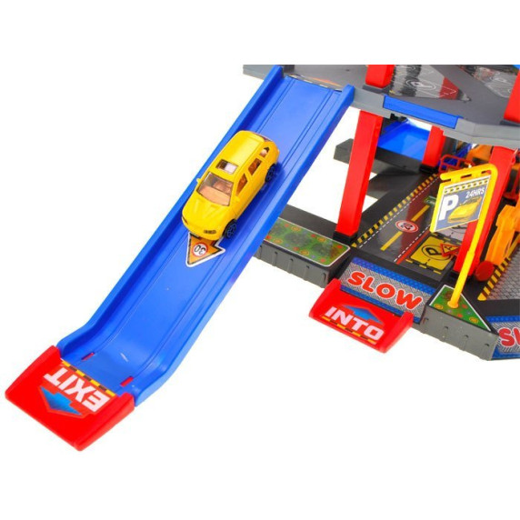 Garaj de parcare cu mai multe niveluri -  Inlea4Fun CITY PARKING PLAYSET ZA1859