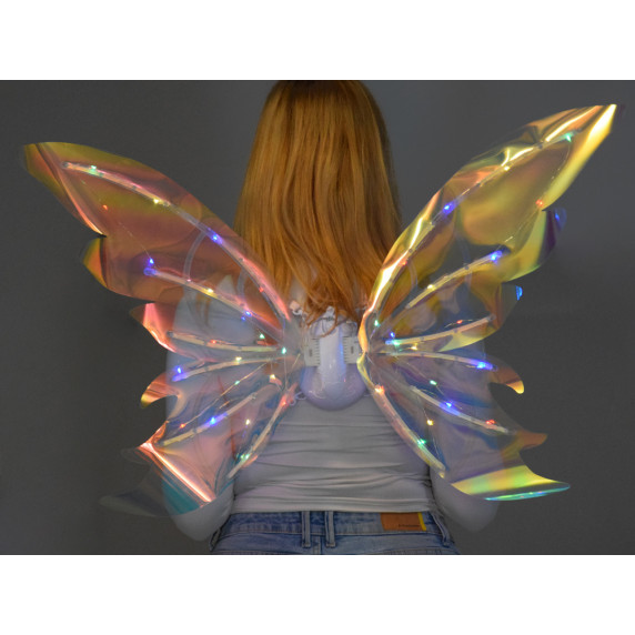 Aripi strălucitoare de fluturi - Inlea4Fun WINGS DREAM LIGHT