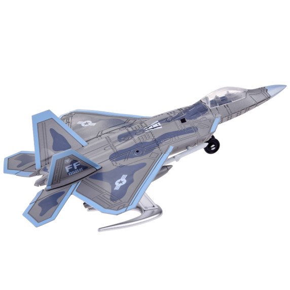 Set avion cu reacție model F-22 1:100  - Inlea4Fun STEALTH FIGHTER