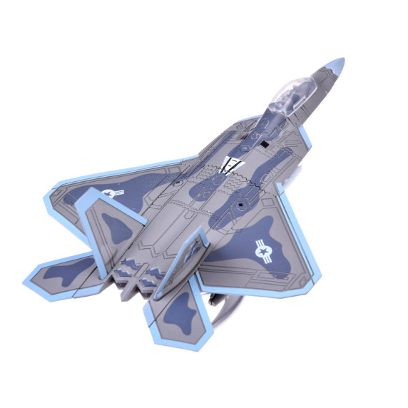 Set avion cu reacție model F-22 1:100  - Inlea4Fun STEALTH FIGHTER