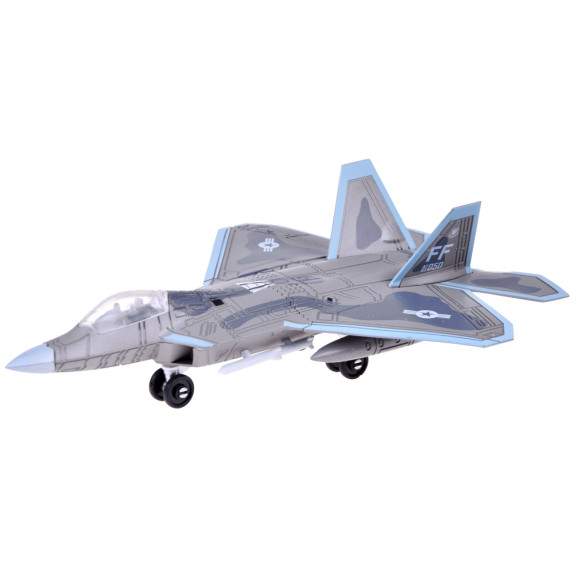 Set avion cu reacție model F-22 1:100  - Inlea4Fun STEALTH FIGHTER