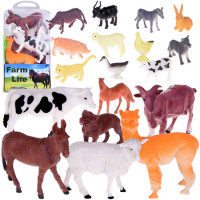 Set 27 figurine de animale de fermă -  Inlea4Fun ZA5069 