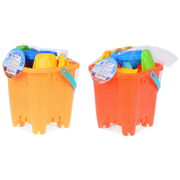 Set jucării pentru nisip - 11 elemente - Inlea4Fun BEACH TOYS