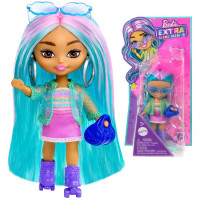 Păpușă elegantă Barbie Extra Mini Minis cu accesorii - HLN45 ZA5105 A 