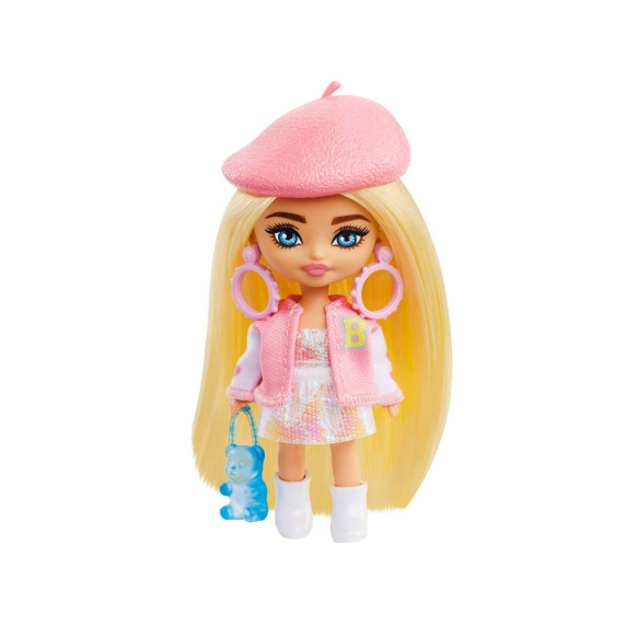 Păpușă elegantă Barbie Extra Mini Mini cu accesori - HLN48 ZA5105C