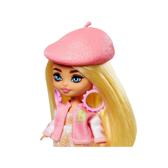 Păpușă elegantă Barbie Extra Mini Mini cu accesori - HLN48 ZA5105C