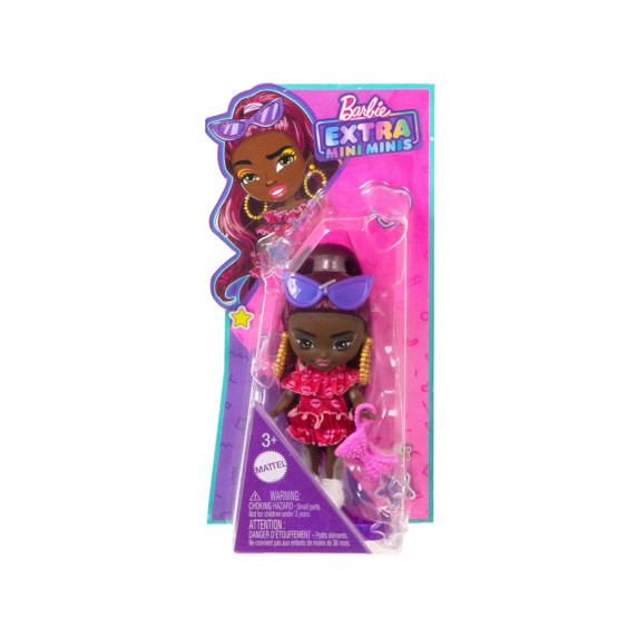 Păpușă elegantă Barbie Extra Mini Minis - HLN47 ZA5105 D