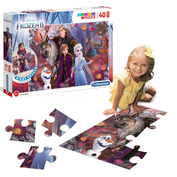 Puzzle 40 de piese Frozen  - 100 x 70 ZA5426