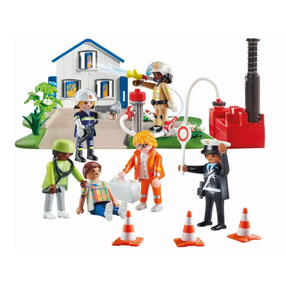 Set figurine  cu 120 buc accesori - Playmobil My Figures 70980