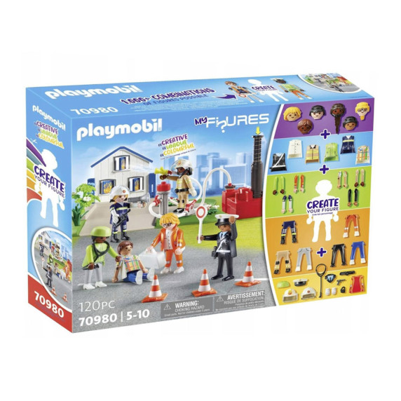 Set figurine  cu 120 buc accesori - Playmobil My Figures 70980