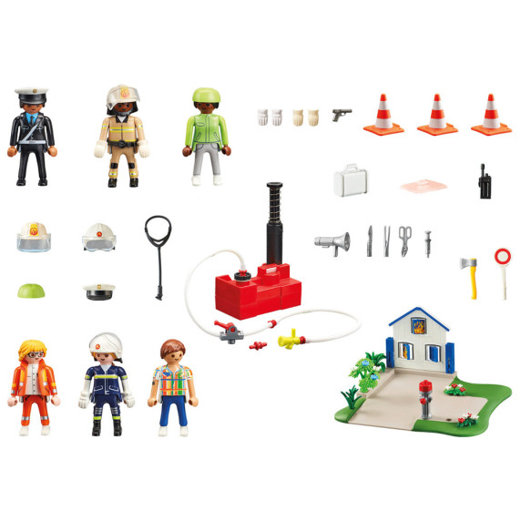 Set figurine  cu 120 buc accesori - Playmobil My Figures 70980