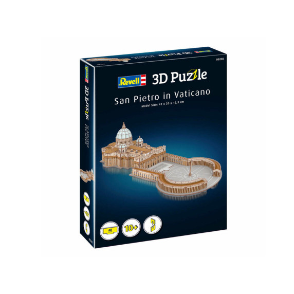 Puzzle 3D - Basilica Sf. Petru Vatican 68 buc -  REVELL ZA5435 