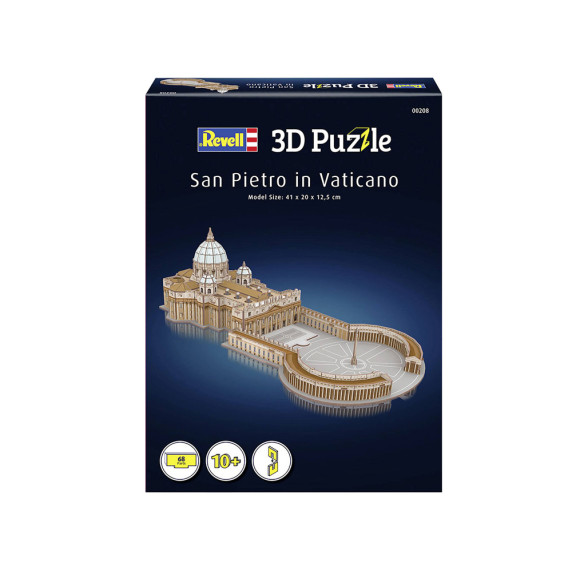 Puzzle 3D - Basilica Sf. Petru Vatican 68 buc -  REVELL ZA5435 