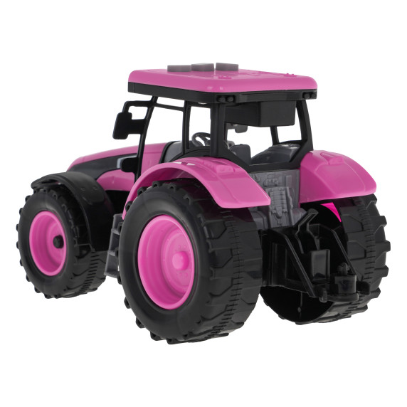 Tractor interactiv pentru copii -  Inlea4Fun FARM TRUCK SET - roz