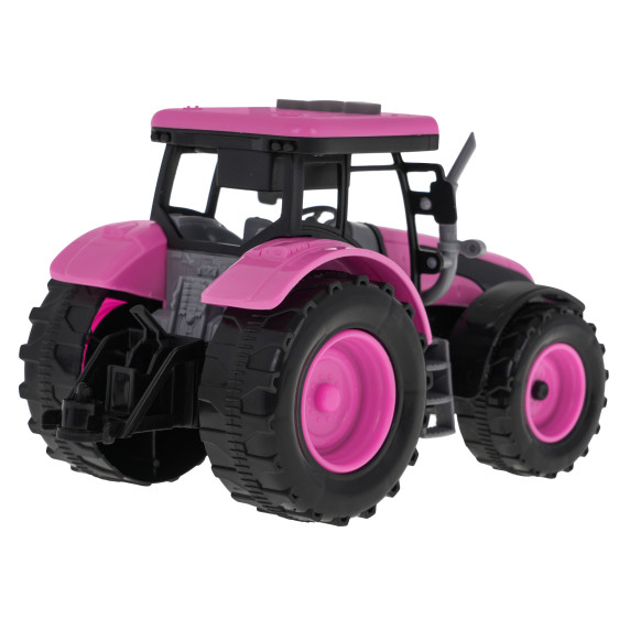 Tractor interactiv pentru copii -  Inlea4Fun FARM TRUCK SET - roz