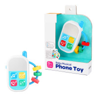 Telefon interactiv cu efecte sonore -  Inlea4Fun BABY MUSICAL PHONE TOY 